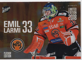 2018-19 Cardset Finland Limited Edition #NNO Emil Larmi