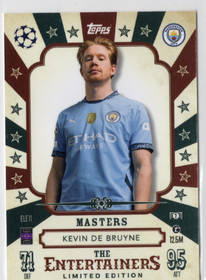 2024-25 Topps Match Attax UEFA Club Competitions Limited Edition The Entertainers #ELE11 Kevin De Bruyne