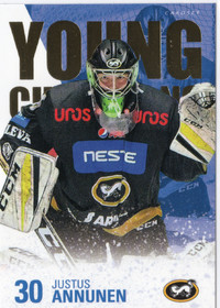 2018-19 Cardset Finland Young Champions #YC4 Justus Annunen