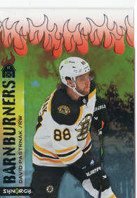 2023-24 Upper Deck Synergy Barnburners! #BARN11 David Pastrnak