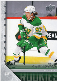 2020-21 Upper Deck 2005-06 Upper Deck Tribute #T87 Kirill Kaprizov YG