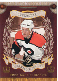 2001-02 Pacific Private Stock Reserve Superstars #14 Jeremy Roenick