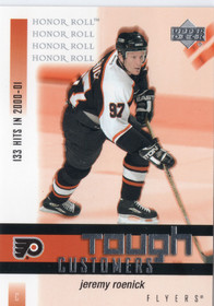 2001-02 Upper Deck Honor Roll Tough Customers #TC4 Jeremy Roenick