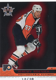 2001-02 Pacific Vanguard Red #74 Jeremy Roenick SN38