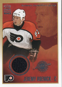 2002-03 Pacific Crown Royale Game Worn Jerseys #15 Jeremy Roenick MEM, SN746