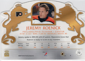 2002-03 Pacific Crown Royale Red #72 Jeremy Roenick