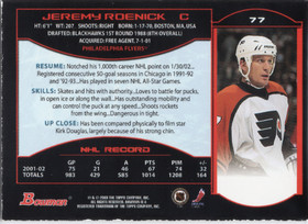 2002-03 Bowman YoungStars Silver #77 Jeremy Roenick