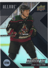 2024-25 Upper Deck Allure Black Rainbow #129 Josh Doan