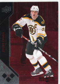 2011-12 Upper Deck Black Diamond Ruby #162 Zdeno Chara SN100