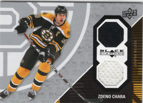 2011-12 Upper Deck Black Diamond Dual Jerseys #BOSZC Zdeno Chara MEM