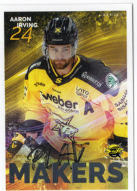 2022-23 Cardset Finland Playmakers #PM11 Aaron Irving