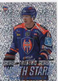 2022-23 Cardset Finland Shining North Stars #SNS13 Veli-Matti Savinainen