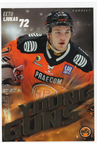 2022-23 Cardset Finland Young Guns #YG2 Eetu Liukas