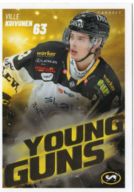 2022-23 Cardset Finland Young Guns #YG8 Ville Koivunen