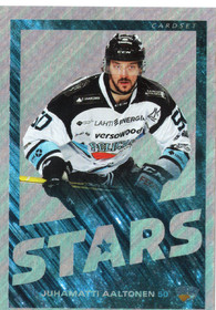 2019-20 Cardset Finland Stars #10 Juhamatti Aaltonen