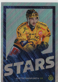 2019-20 Cardset Finland Stars #9 Justin Danforth