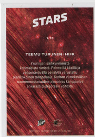 2019-20 Cardset Finland Stars #1 Teemu Turunen