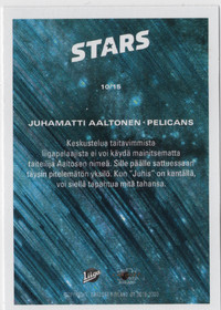 2019-20 Cardset Finland Stars #10 Juhamatti Aaltonen