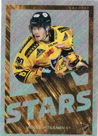 2019-20 Cardset Finland Stars #6 Miikka Pitkänen
