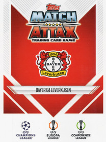 2024-25 Topps Match Attax UEFA Club Competitions Crystal Foil #190 Bayer 04 Leverkusen