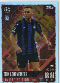2024-25 Topps Match Attax UEFA Club Competitions Limited Edition #LE23 Teun Koopmeiners