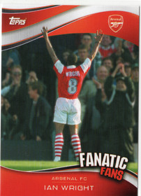 2024-25 Topps Arsenal Fan Set Fanatic Fans #FF2 Ian Wright