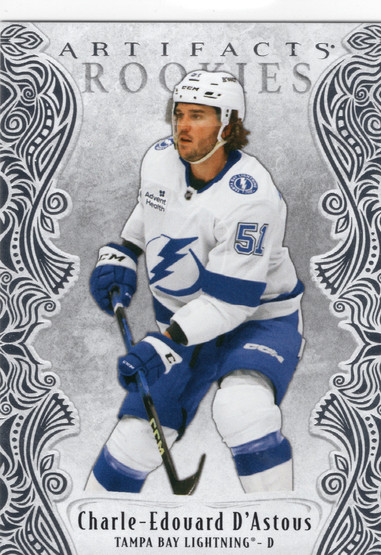 2025-26 Upper Deck Artifacts #226 Charle-Edouard D'Astous ROO, RC, SN999, EXCH