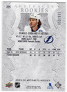 2025-26 Upper Deck Artifacts #226 Charle-Edouard D'Astous ROO, RC, SN999, EXCH