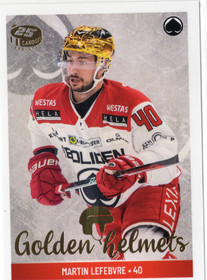 2023-24 Cardset Golden Helmets #GH15 Martin Lefebvre