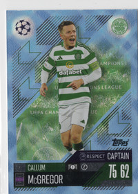 2024-25 Topps Match Attax UEFA Club Competitions Crystal Foil #374 Callum McGregor CAPT