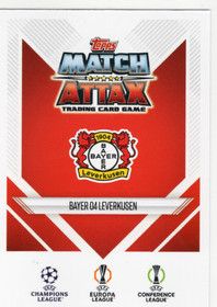 2024-25 Topps Match Attax UEFA Club Competitions Crystal Foil #190 Bayer 04 Leverkusen TC
