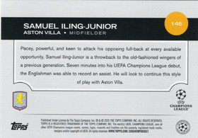 2024-25 Topps UEFA Club Competitions Pink Sparkle Foil #146 Samuel Iling-Junior