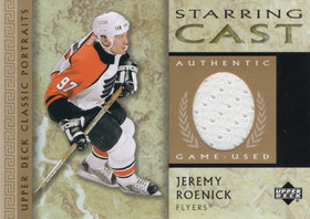 2002-03 Upper Deck Classic Portraits Starring Cast #CJR Jeremy Roenick MEM