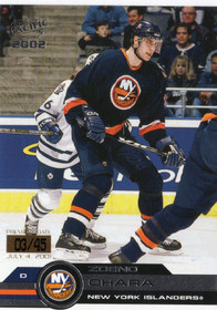 2001-02 Pacific Premiere Date #242 Zdeno Chara SN45