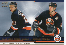 2001-02 Pacific Gold #415 Mariusz Czerkawski / Zdeno Chara