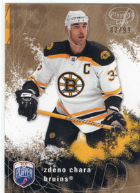 2007-08 Upper Deck Be a Player Player's Club #17 Zdeno Chara SN99