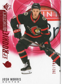 2020-21 SP Red #135 Josh Norris SN799