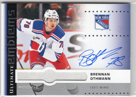 2024-25 Upper Deck Ultimate Collection Ultimate Emblems Auto Rookies #UERBO Brennan Othmann AU
