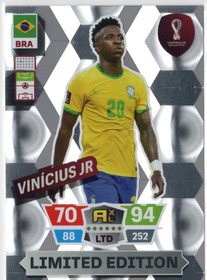 2022 Panini Adrenalyn XL FIFA World Cup Limited Edition #NNO Vinicius Jr.