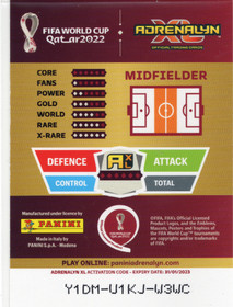 2022 Panini Adrenalyn XL FIFA World Cup Limited Edition #NNO Hans Vanaken