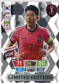 2022 Panini Adrenalyn XL FIFA World Cup Limited Edition #NNO Heung-min Son