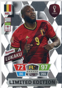 2022 Panini Adrenalyn XL FIFA World Cup Limited Edition #NNO Romelu Lukaku