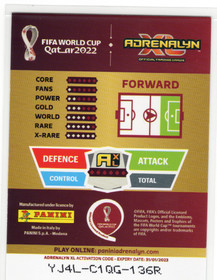 2022 Panini Adrenalyn XL FIFA World Cup Limited Edition #NNO Heung-min Son