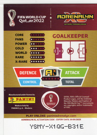 2022 Panini Adrenalyn XL FIFA World Cup Limited Edition #NNO Mathew Ryan