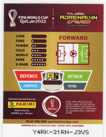 2022 Panini Adrenalyn XL FIFA World Cup Limited Edition #NNO Lionel Messi
