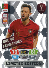 2022 Panini Adrenalyn XL FIFA World Cup Limited Edition #NNO Bruno Fernandes