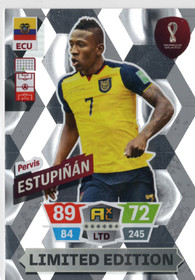 2022 Panini Adrenalyn XL FIFA World Cup Limited Edition #NNO Pervis Estupinan