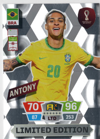 2022 Panini Adrenalyn XL FIFA World Cup Limited Edition #NNO Antony