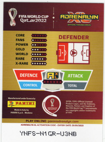 2022 Panini Adrenalyn XL FIFA World Cup Limited Edition #NNO Matthijs De Ligt
