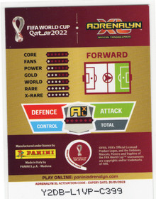 2022 Panini Adrenalyn XL FIFA World Cup Limited Edition #NNO Karim Benzema